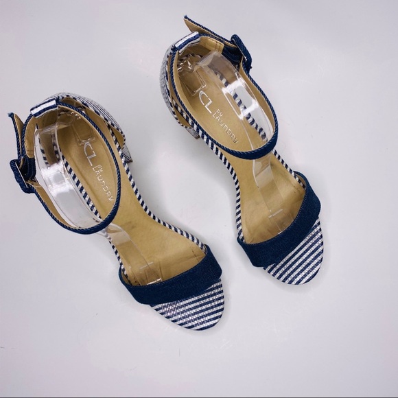 [CL by Laundry] Block Heel Sandal; Size 9.5/40.5 - Picture 4 of 15
